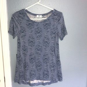 Multiple blue patterned old navy shirt